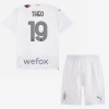 Officiële Voetbalshirt + Korte Broek AC Milan Theo 19 Uit 2023-24 - Kids